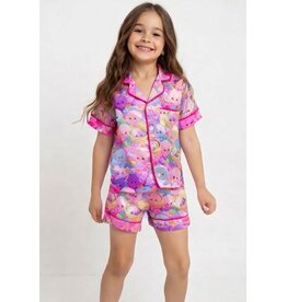Tweenstyle Dumplings Poly/Silk PJ Set