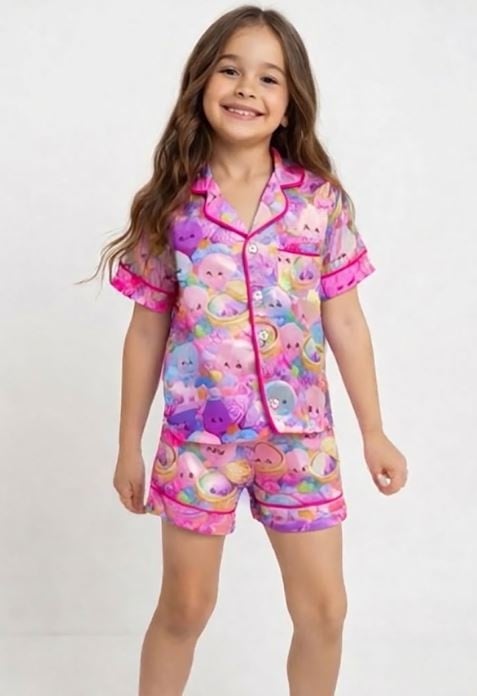 Tweenstyle Dumplings Poly/Silk PJ Set