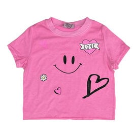 Firehouse Neon Pink Smile Toss SS Tee