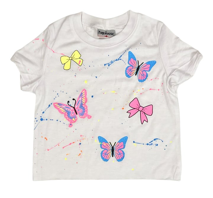 Firehouse Butterfly Splatter SS Tee