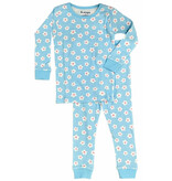 Baby Steps Aqua Daisy Pop PJ Set