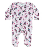 Baby Steps Pink Drink Cup Footie