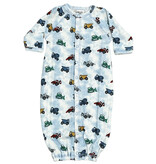 Baby Steps Blue Cloud Construction Conv. Gown