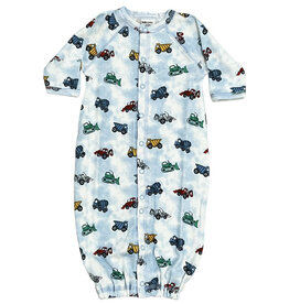 Baby Steps Blue Cloud Construction Conv. Gown