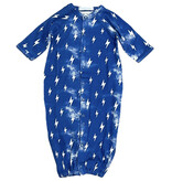 Baby Steps Cobalt Bolts Conv. Gown