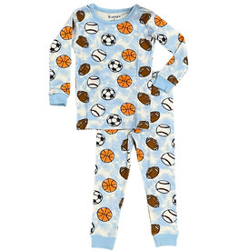 Baby Steps Cloud Sport Balls Inf PJ Set