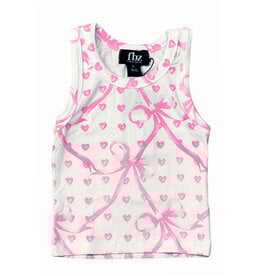 FBZ Bow Heart Tank Top