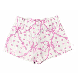 FBZ Bow Heart Fl Shorts