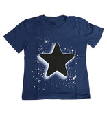 Cal Vintage Navy Star SS Tee