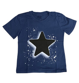 Cal Vintage Navy Star SS Tee