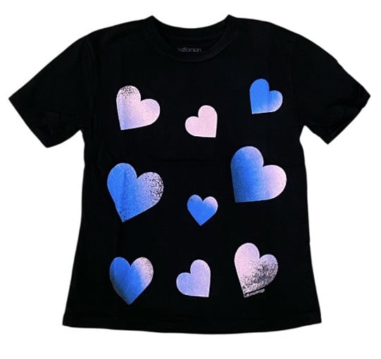 Cal Vintage Black Heart SS Tee