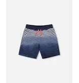 Deux par Deux Blue Stripes Infant Shorts