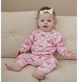 LPK Pink  Butterfly Jogger Set