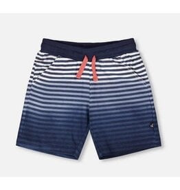 Deux par Deux Blue Stripes Infant Shorts
