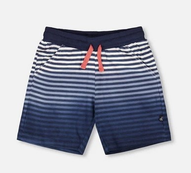 Deux par Deux Blue Stripes Infant Shorts