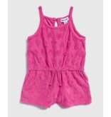 Splendid Hibiscus Terry Heart Infant Romper