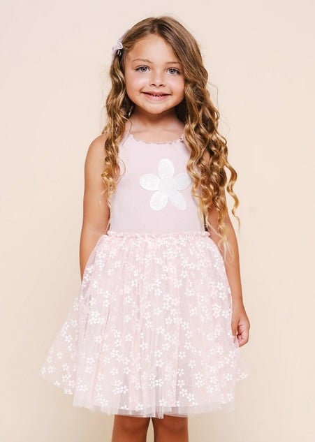 Petite Hailey Thea Daisy Tutu Dress