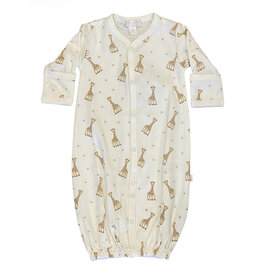 Kissy Kissy Sophie La Girafe Ecru Conv. Gown