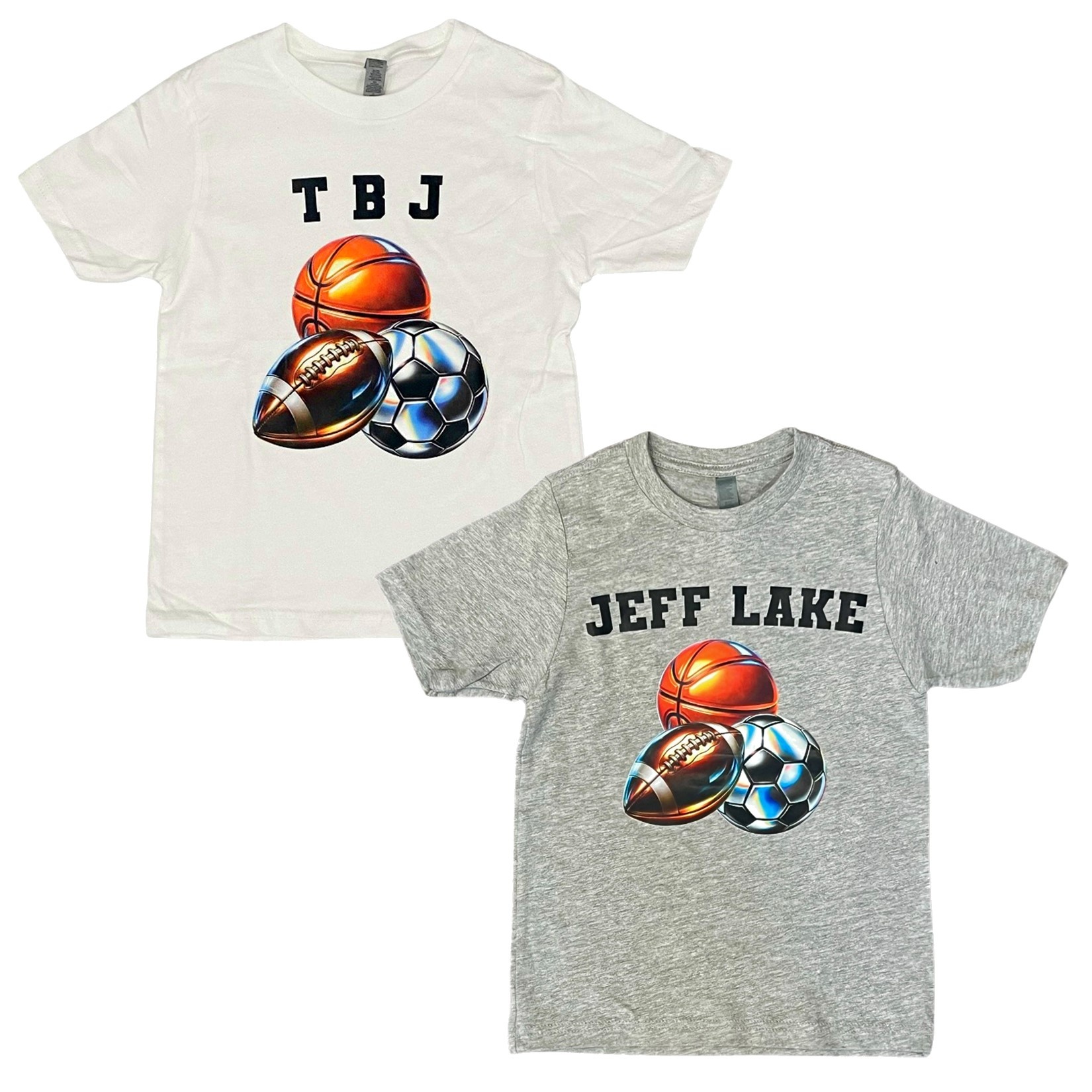 Sport Ball Trio Custom Camp Tee
