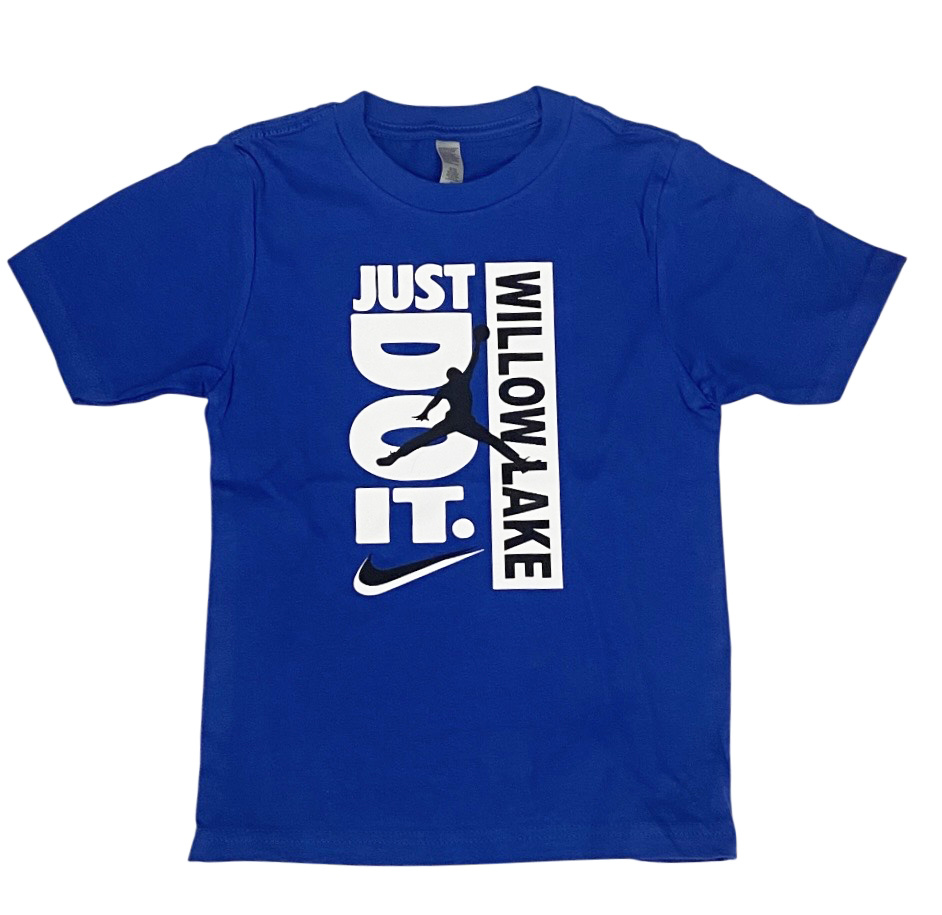Just Do It Square Custom Camp Tee