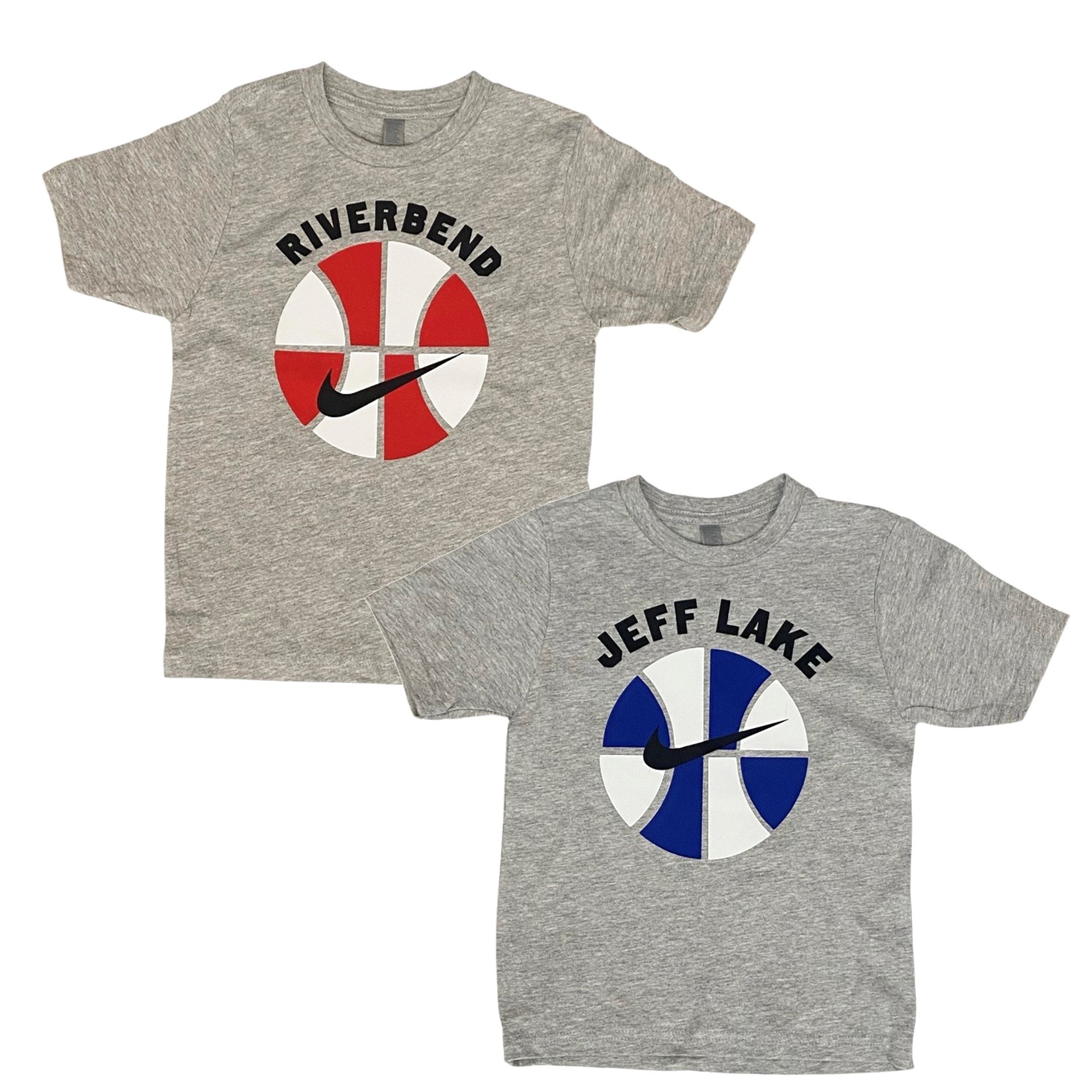 BBall Swoosh Custom Camp Tee