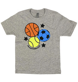 Neon 3 Sport Balls Custom Camp Tee