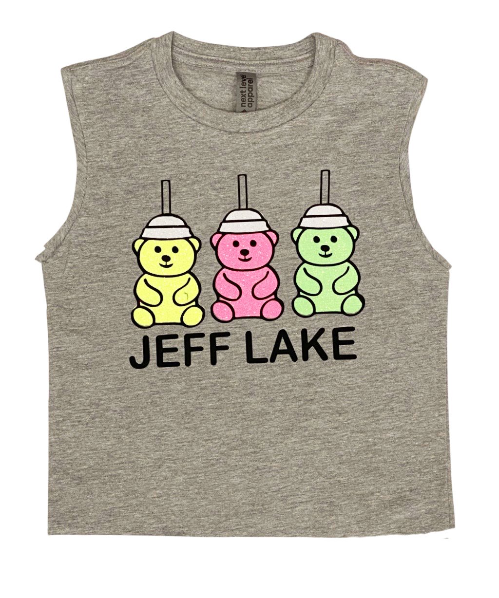 Gummybear Cups Glitzy Custom Camp Tee