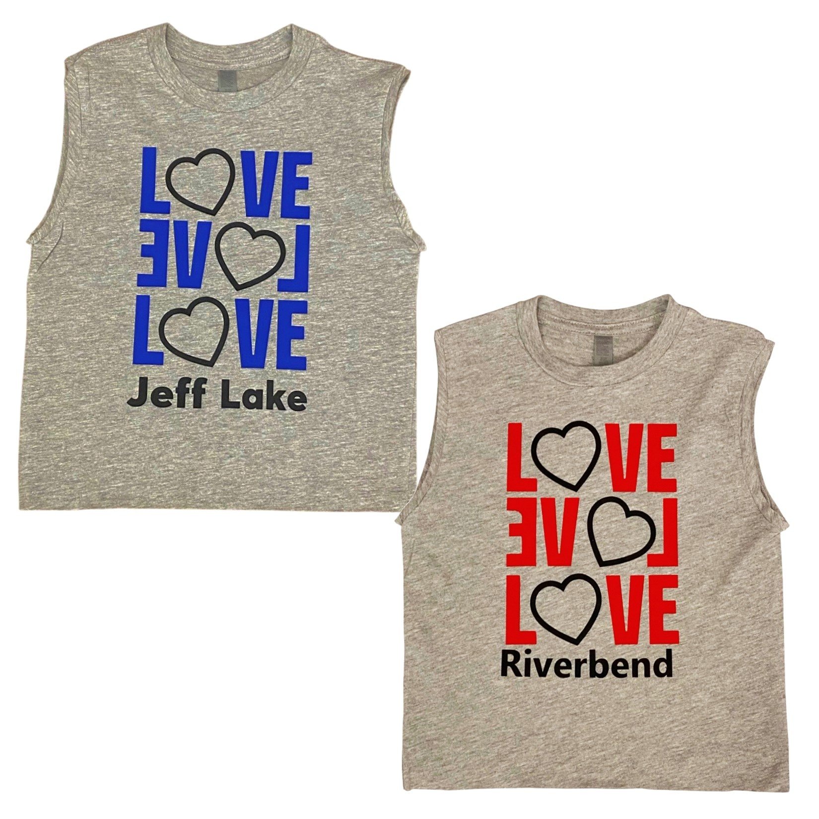 Triple Love Custom Camp Tee