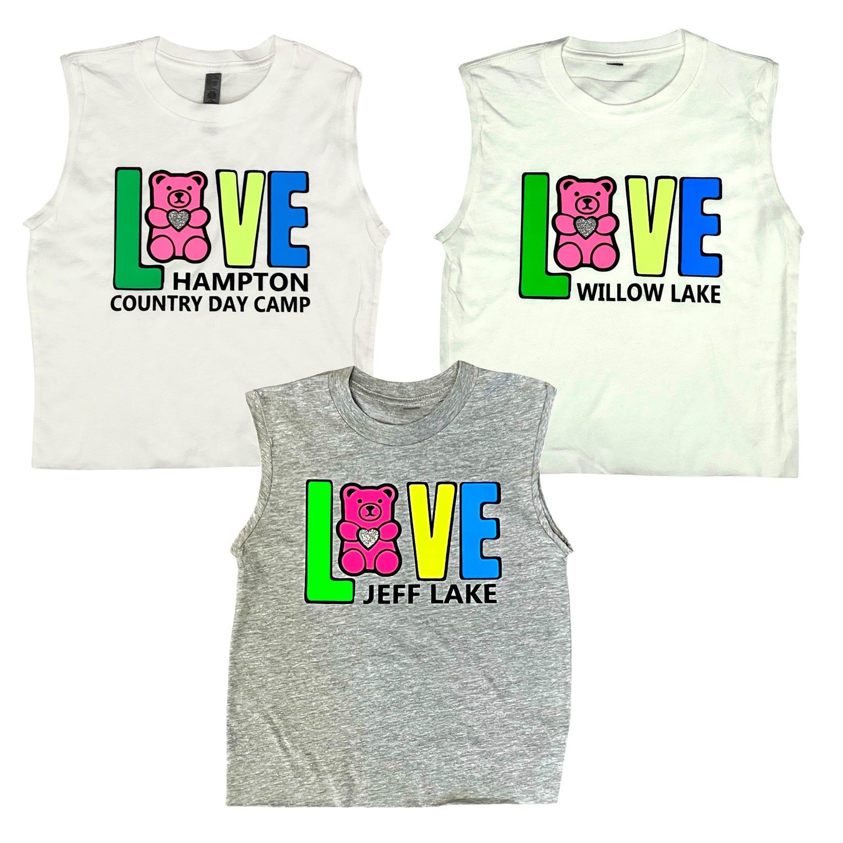 Gummybear LOVE Custom Camp Tee