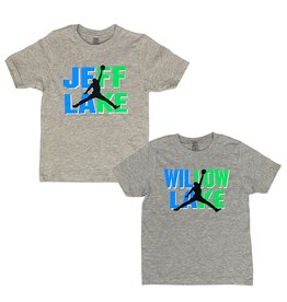 Neon Jumpman Custom Camp Tee