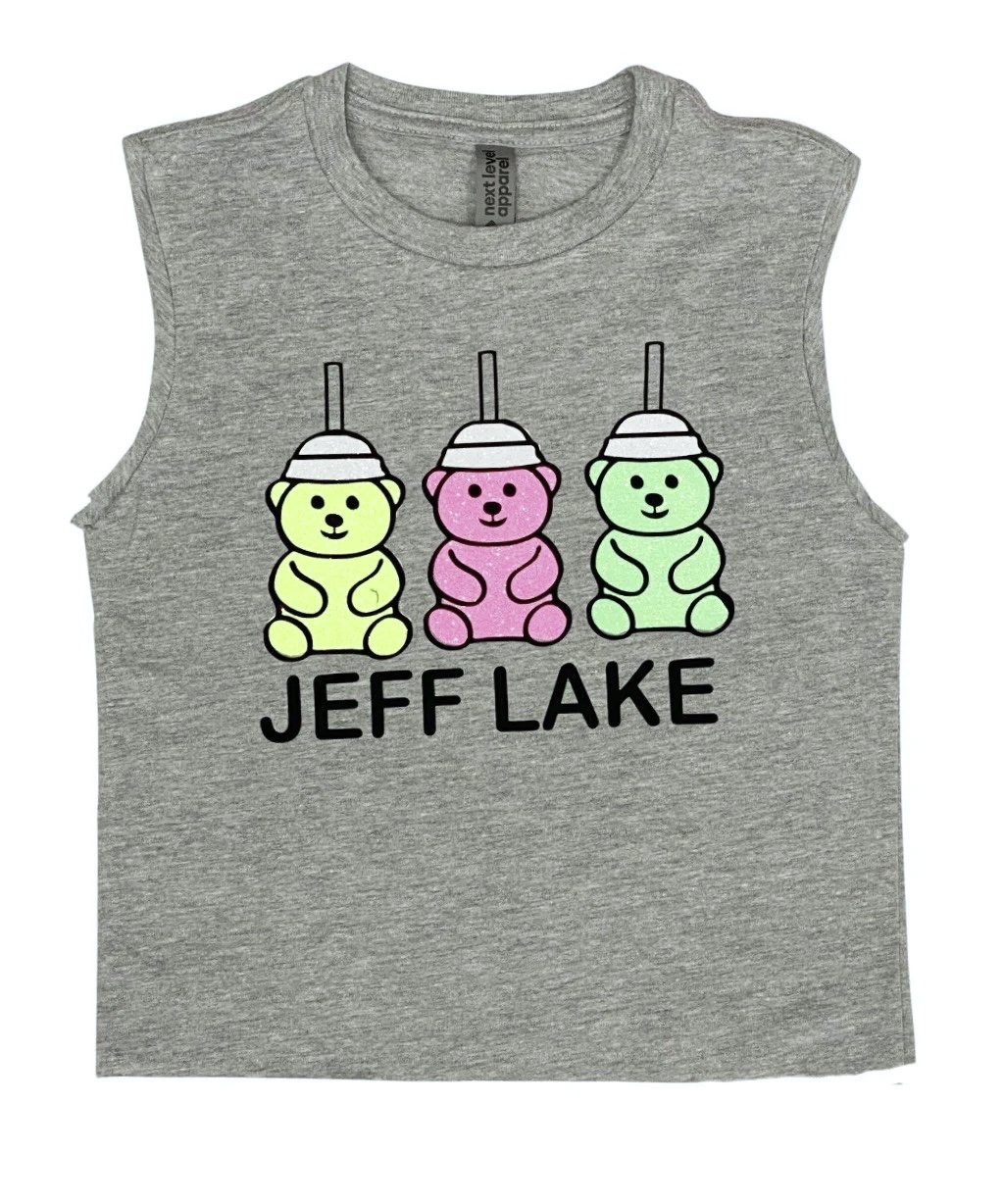 Gummybear Cups Glitzy Custom Camp Tee