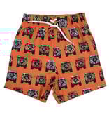 Mish Orange Jeep Infant Swimsuit