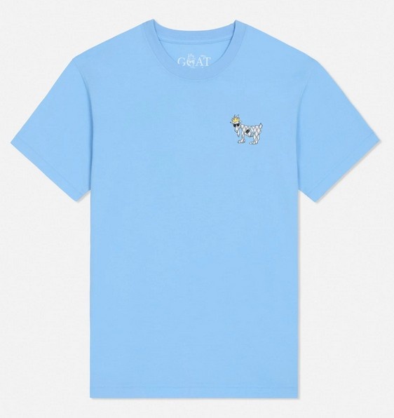 Goat USA Blue Hockey Tee