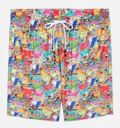 Goat USA Sticker Mesh Shorts