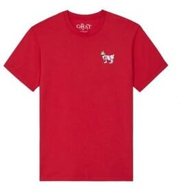 Goat USA Red Baseball Tee