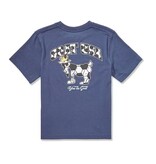 Goat USA Navy Soccer Tee