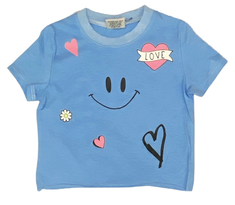 Firehouse Brt Aqua Smile Toss SS Tee
