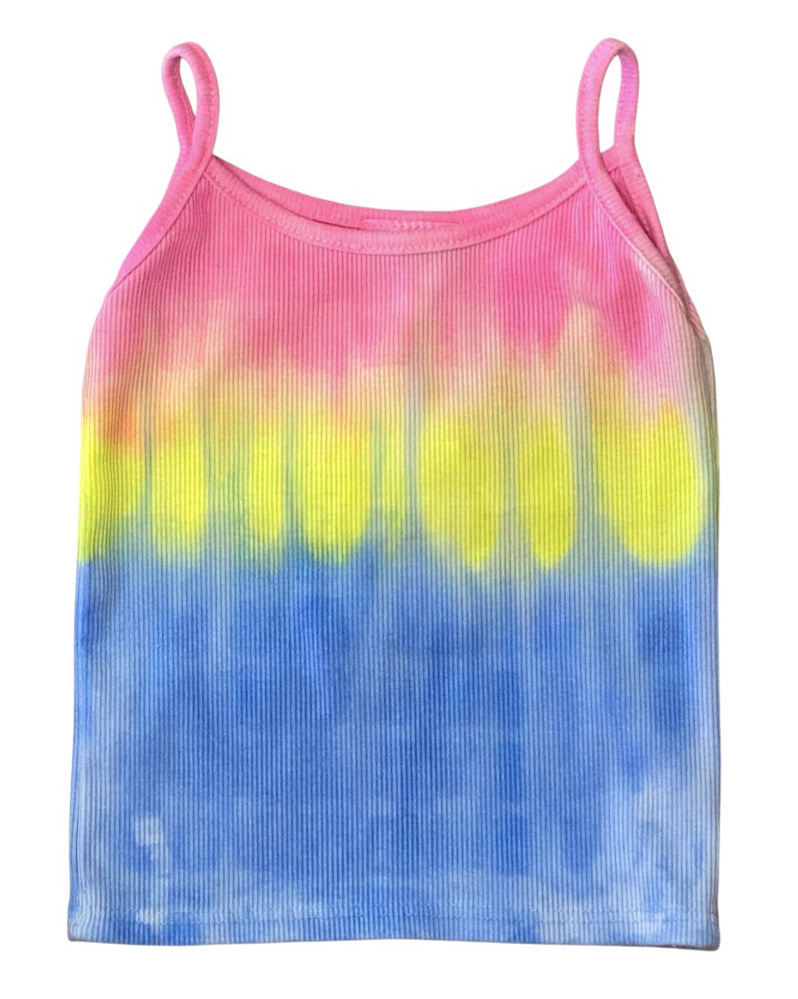 Firehouse Spring Dip Dye Strappy Tank