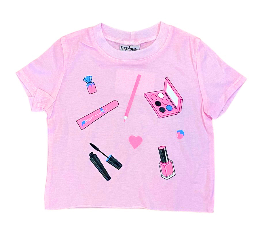Firehouse Ice Pink Glam Makeup SS Tee