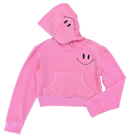 Firehouse Neon Pink Smiley Hoodie