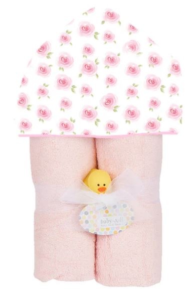 Baby Jar Rosebuds Towel Set