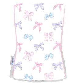 Baby Jar Bows Burp Cloth