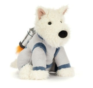 Jellycat Munro Scottie Dog Space Outfit