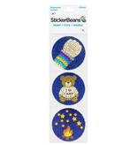 Stickerbeans Blue Camp 26 Multipack