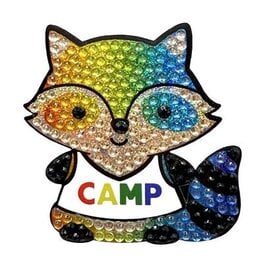 Stickerbeans Camp Rocky  2" sticker