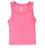 FBZ Cut Out Heart Pretty Pink Tank Top