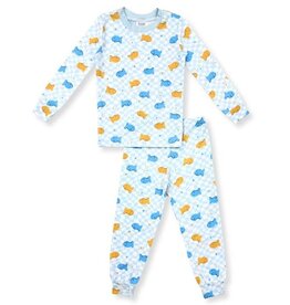Esme Blue Goldfitsh Infant PJ Set