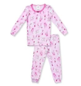 Esme Pink Paw Club PJ Set