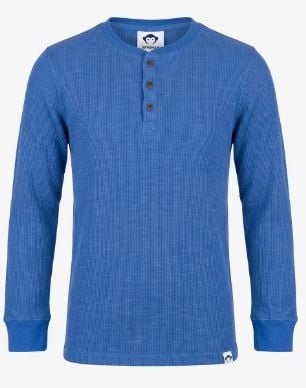 Appaman Classic Blue Thermal Henley