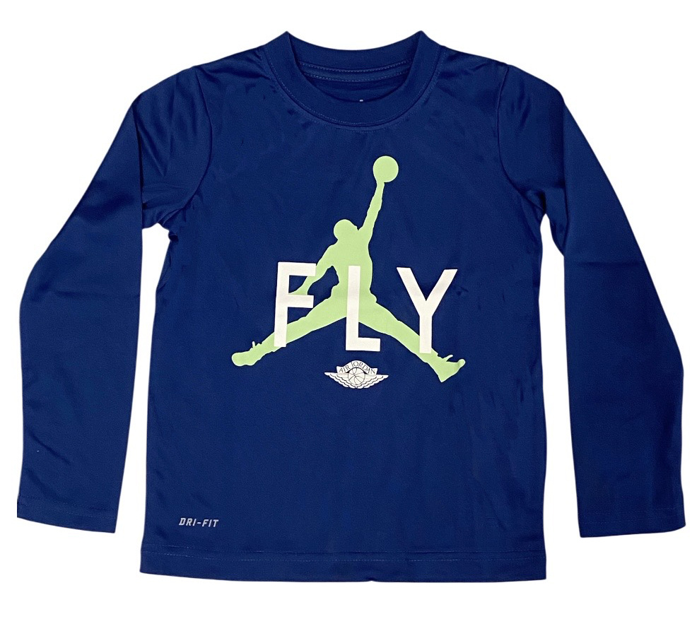 Nike Dri-Fit FLY Insignia Blue LS Tee